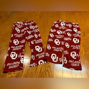 Used excellent condition Oklahoma Sooners Fleece Pants Mens XL